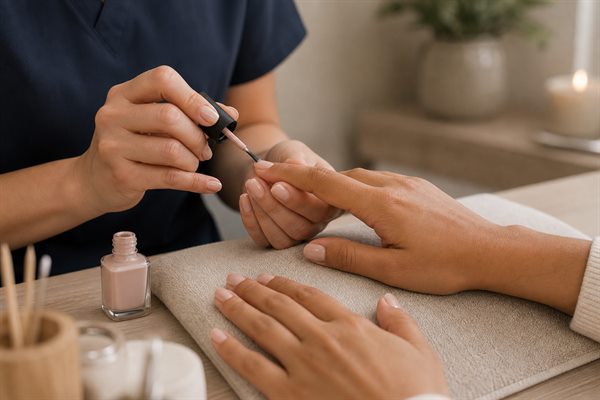 Beauty manicure treatment